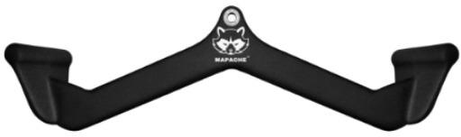 Black Mapache Lat Pull Down Handle, for Gym