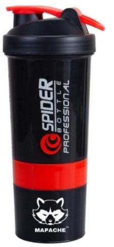 Mapache Spider Gym Shaker Bottle, Capacity : 500 Milliliters