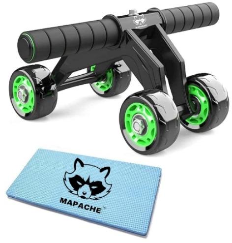 Mapache Stainless Steel 4 Wheel Ab Roller