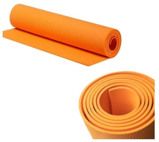 Orange Mapache Yoga Mat for Gym Workout