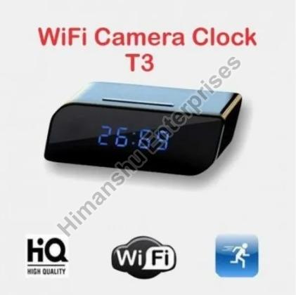 EyeNext WiFi Table Clock Hidden Security Camera