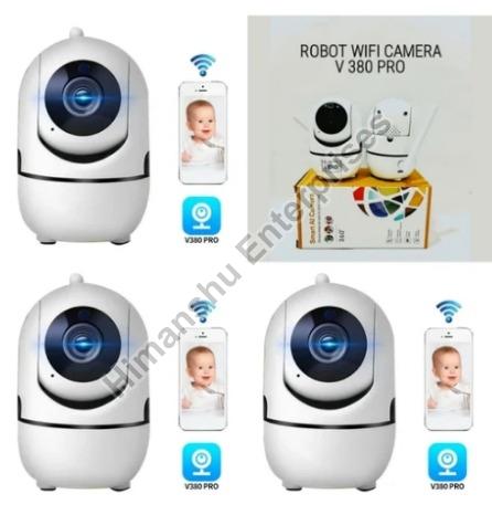 WiFi Indoor Security IP CCTV Camera, for School, Restaurant, Hospital, College, Bank, Color : White