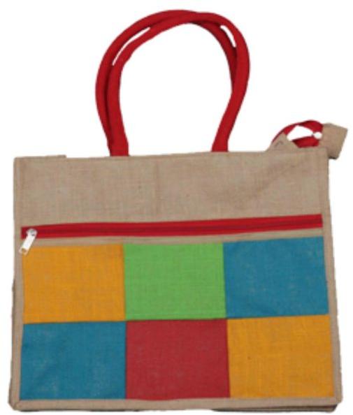 Double Handed Handled Jute Carry Bag