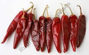 Raw Natural Endofy Dry Red Chilli, for Cooking, Grade Standard : Food Grade