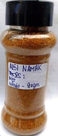 Brown Powder Alsi Salt, for Cooking, Human Consumption, Feature : Low Sodium, Pure