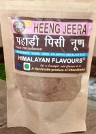 Granules Heeng Jeera Pahadi Pisi Noon, for Cooking, Human Consumption, Feature : Purity