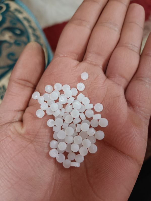 White Natural HDPE Granules, for Injection Moulding, Grade : Pipe Grade