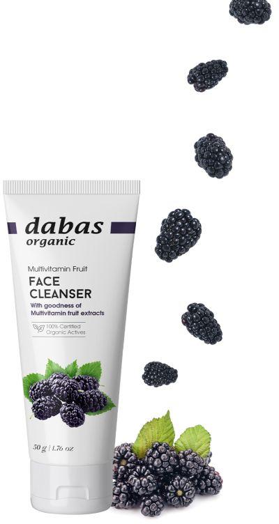 Cream Dabas Organic Multivitamin Fruit Face Cleanser