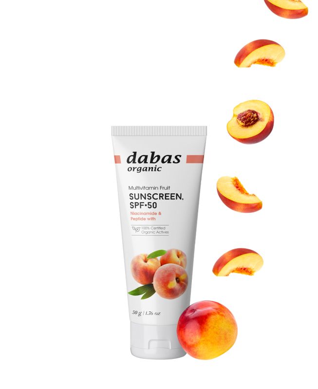 Dabas Organic Multivitamin Fruit Sunscreen Spf-50 Cream