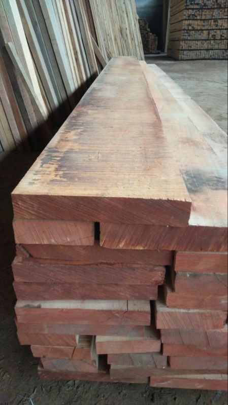 Brown Plain Sal Wood Plank, for Furniture