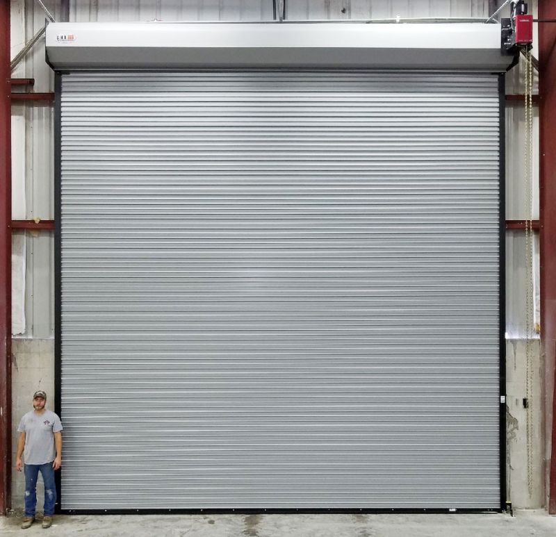 Polished Industrial Rolling Shutter