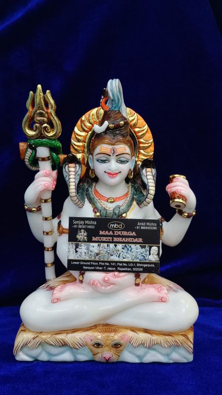 mahadev ji marble statue