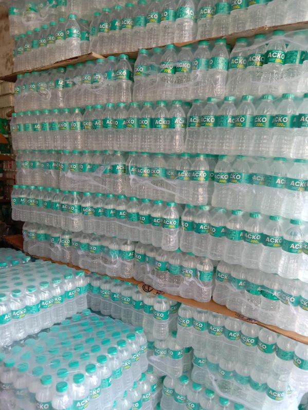 Plastic packaged drinking water, Capacity : 1ltr