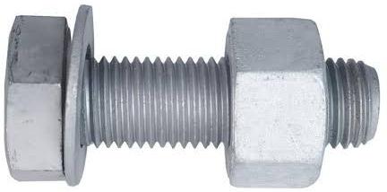 Square Mild Steel Hex Bolt, For Automotive Industry, Automobiles, Certification : Isi Certified