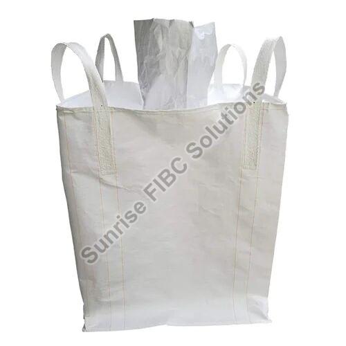 Sunrise White Plain Polypropylene 500kg Fibc Jumbo Bag