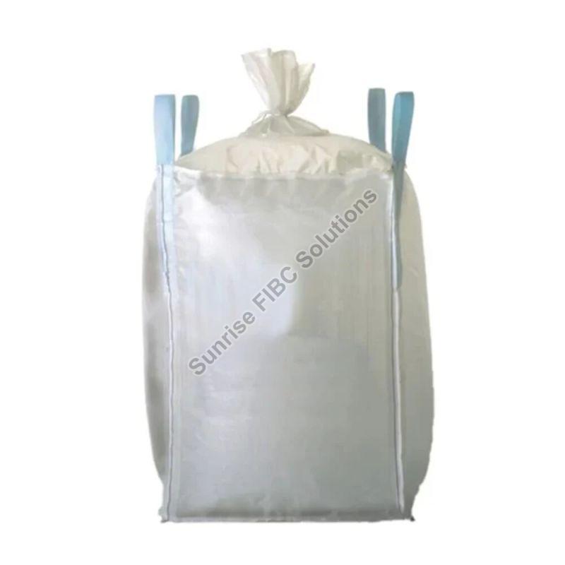 White Duffle Top Polypropylene Bulk Bag, for Industrial Use