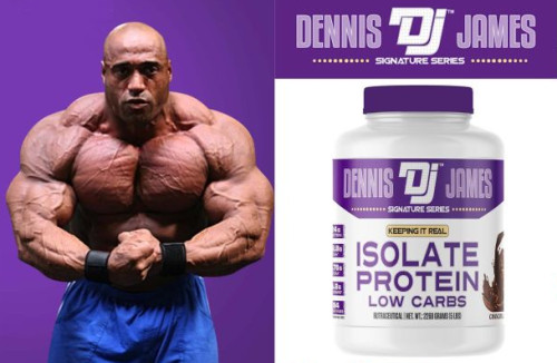 Dennis James Isolate Whey Protein- 5 Lbs 84 Servings
