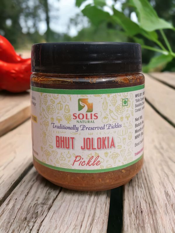 Natural Bhut Jolokia Pickle, Certification : FSSAI Certified