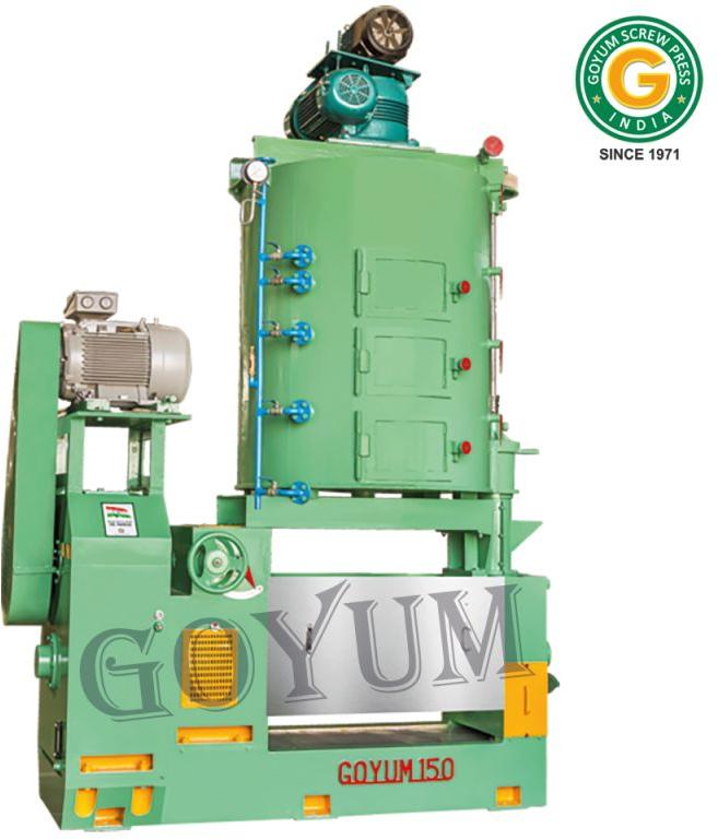 Semi Automatic Oil Extraction Machine, for Multi Oilseeds, Model Number : GOYUM 150, GOYUM 150