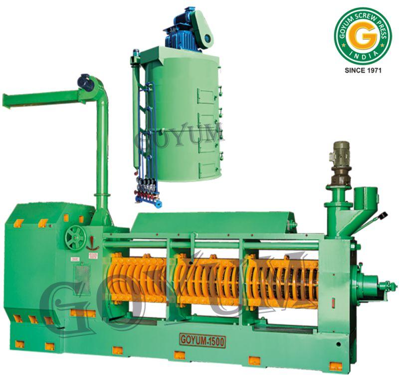 GOYUM 5 Hp Mild Steel Oil Press Machine