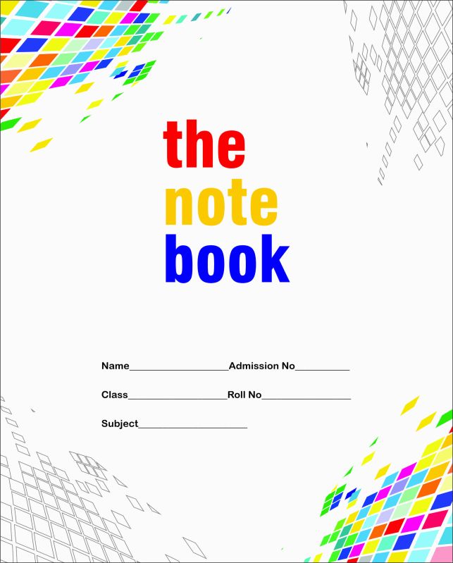 Rectangular Spiral School Notebooks