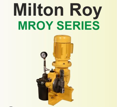 Hard Manual milton roy dosing pump Series MROY, for NOS, Certificate ...