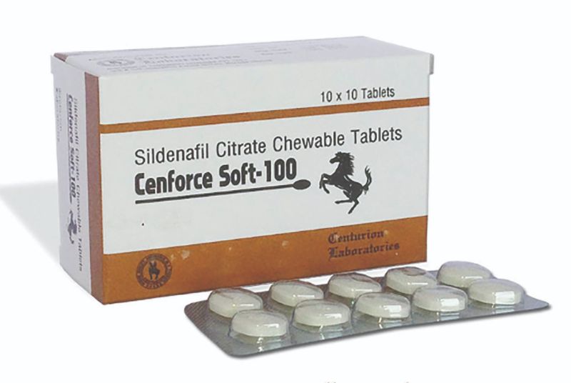 Tablet Sildenafil Soft Chewable 100mg