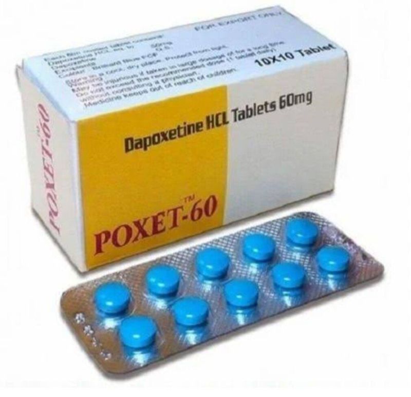 Tablets Dapoxetine 30mg, 60mg, 90mg