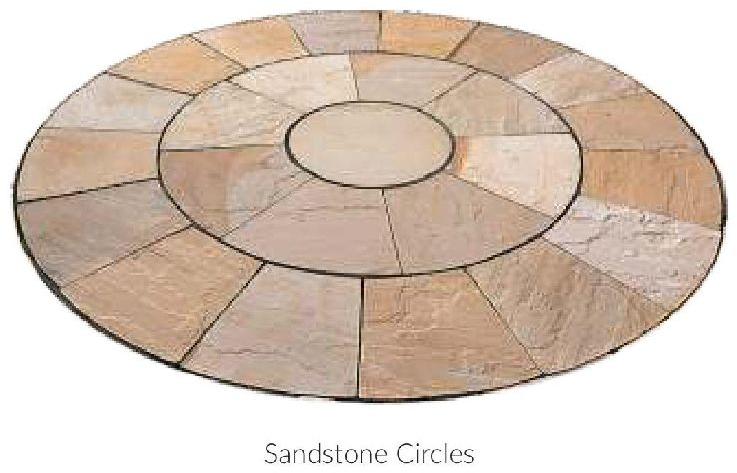 Sandstone Circle Cobbles