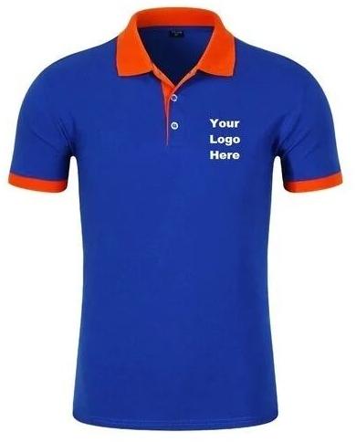 Polyester Customized Printed Promotional T-Shirt, Color : Multicolors