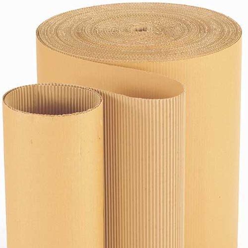 Brown Corrugated Rolls, for Food Packaging, Feature : Recyclable, Lightweight