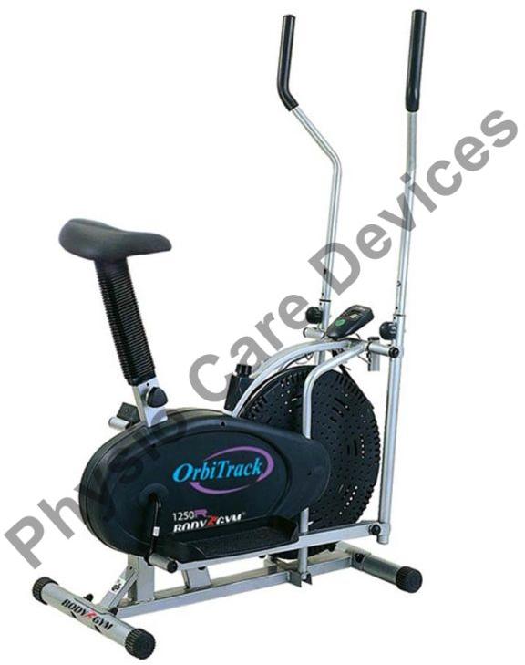 Black Metal Orbitrac Exercise Bike, for Gym, Home, Hospital, Certification : ISI Cetified