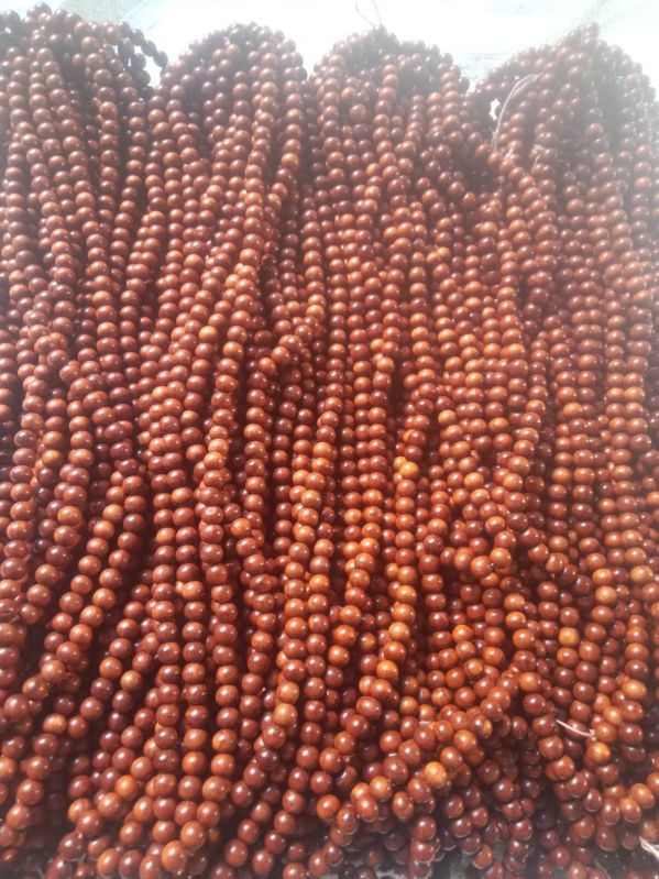 KCI Round Red Sandalwood Beads