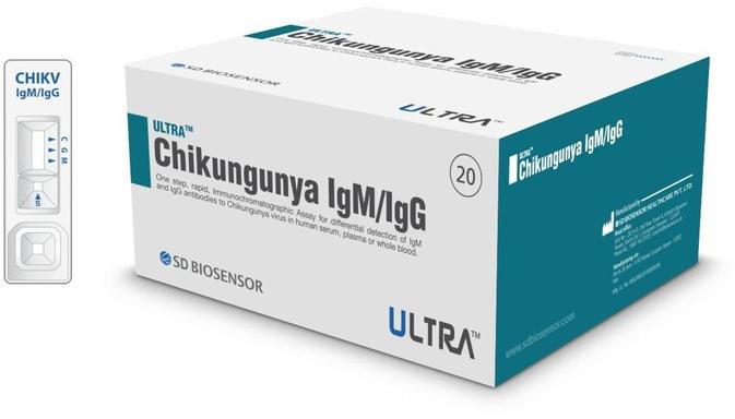 sd biosensor ultra chikungunya igm igg test kit