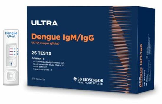sd biosensor ultra dengue igm igg test kit