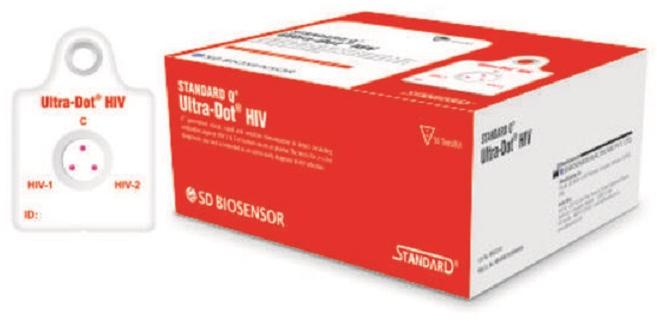 sd biosensor ultra dot hiv test kit