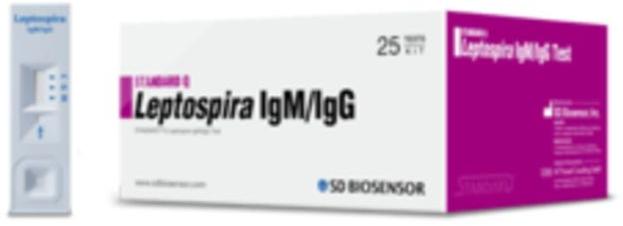 Sd Biosensor Standard Q Leptospira Igm/igg, Packaging Type : Box
