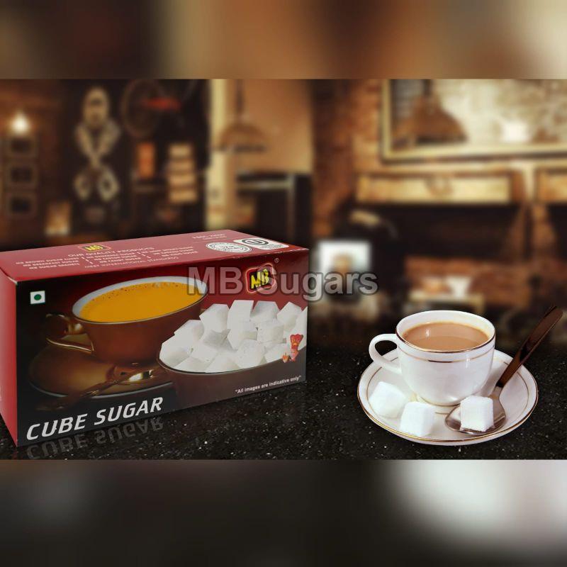 MB White sugar cubes, for Drinks, Making Tea, Food, Feature : Hygienically Packed