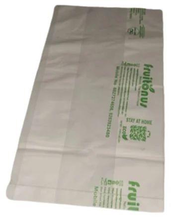 Printed White Compostable Grocery Bag, Capacity : 1kg