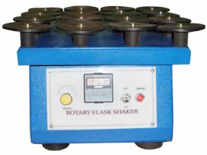 Electric 50-60 Hz Automatic Cast Iron Rotary Flasks Shaker, for Laboratory, Color : Grey