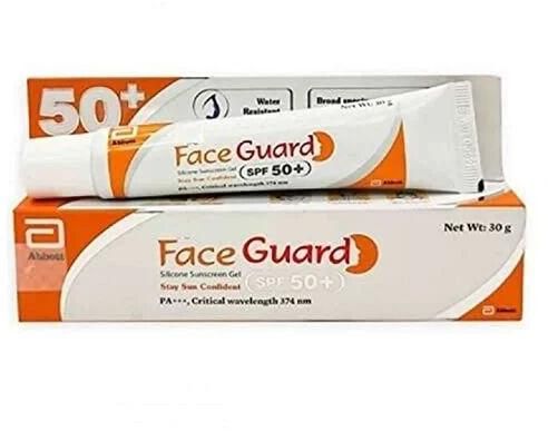 Silicone SPF 50 Sunscreen Gel