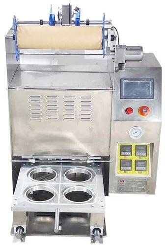 Semi Automatic Cup Sealing Machine, Certification : ISO 9001:2008 Certified