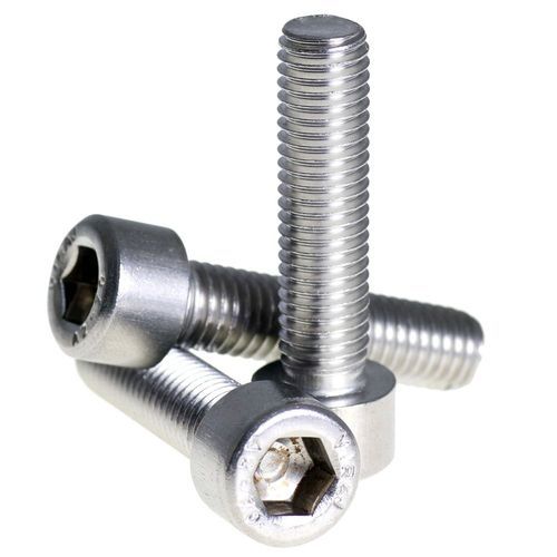 Metallic Polished Stainless Steel Allen Bolts, for Industrial, Certification : ISI Certified