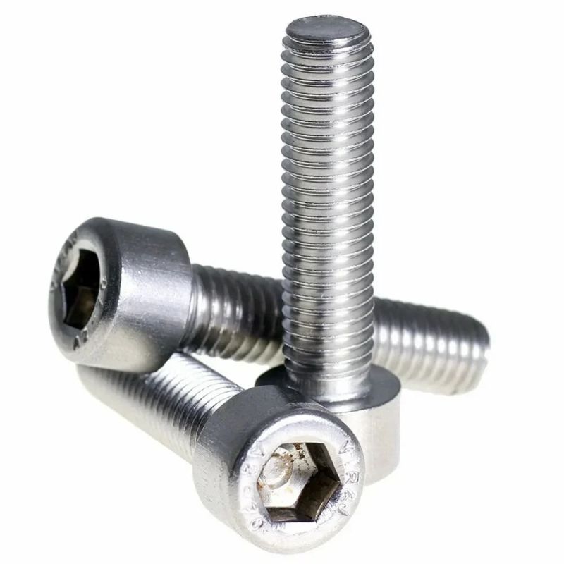Stainless Steel Allen Cap Screws, for Fittings Use, Grade : 304, 304L, 316, 316L, 316TI, 32, 347