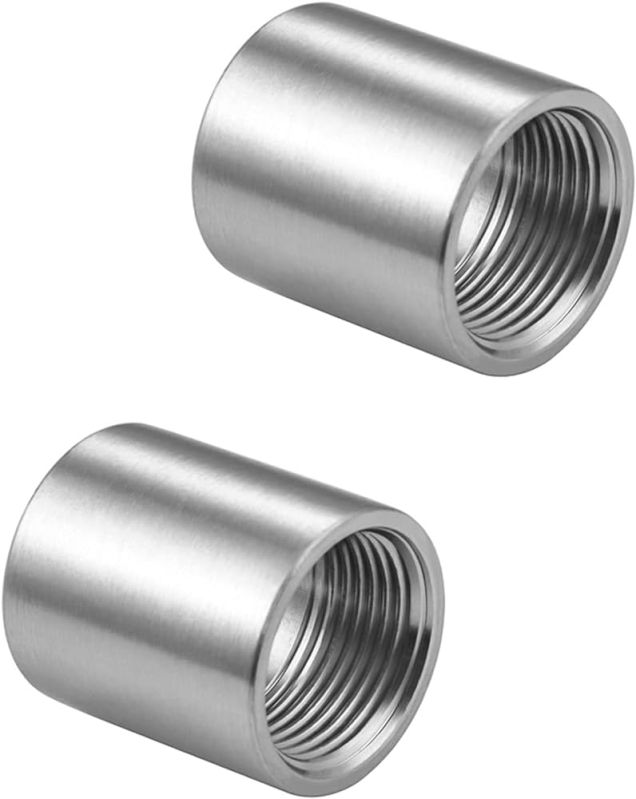 Polished Stainless Steel Couplings, for Pipe Fitting, Grade : 304, 304L, 316, 316L, 316TI, 32, 347
