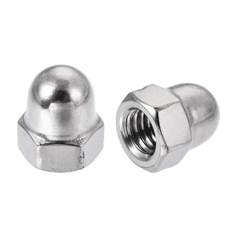 304/304L/316/316L Polished Stainless Steel Dome Nuts, for Automobile Fittings, Electrical Fittings