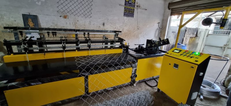 Automatic Chain Link Fence Machine