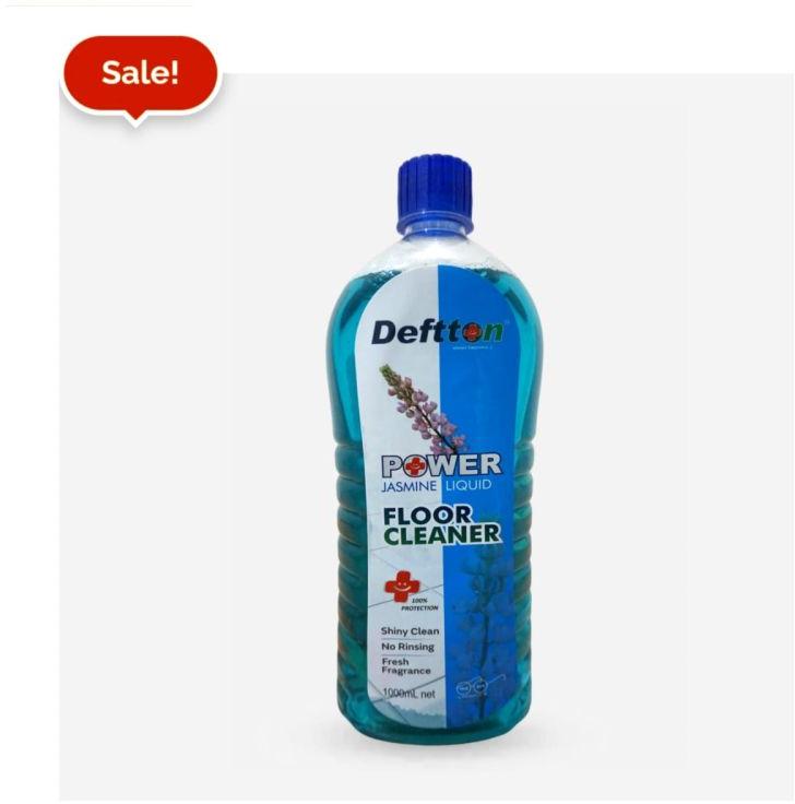 1000ml Deftton Jasmine Floor Cleaner, Feature : Gives Shining, Long Shelf Life, Remove Germs, Remove Hard Stains