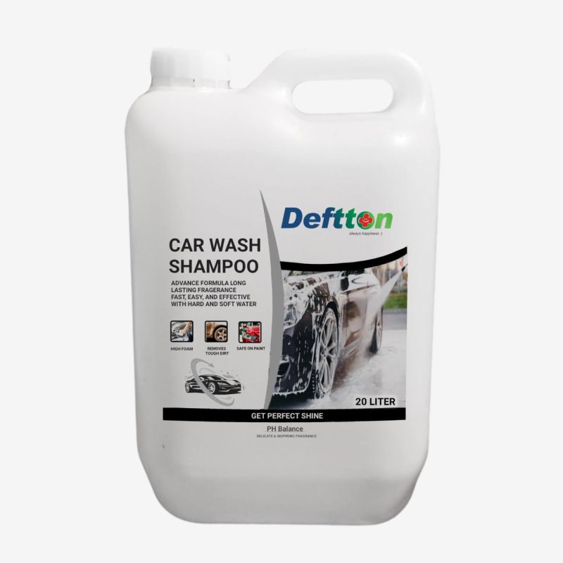 Deftton 20 Liter Car Washing Shampoo, Feature : Nice Fragrance, Shining, Long Lasting Fragerance