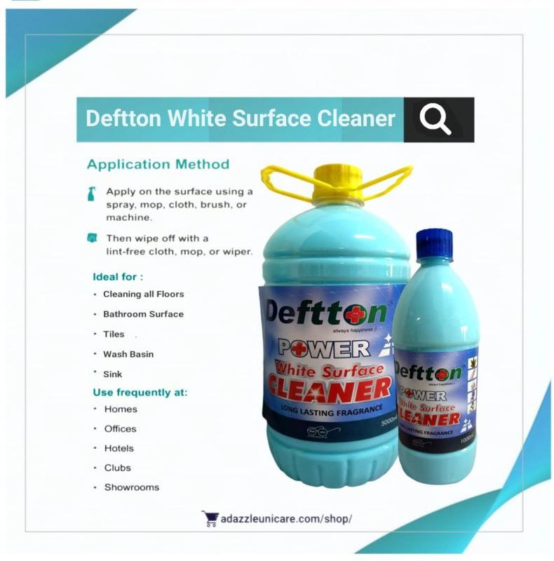 Deftton Jasmine White Surface Cleaner, Packaging Type : Plastic Bottle, Jar